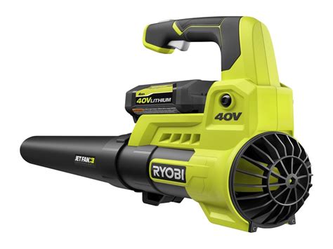 The RYOBI 40V HP Jet Fan Blower/Vacuum makes your yard clean up quick and convenient. This single tube tool for blowing, vacuuming and mulching has 40V HP Technology that delivers 2X more power for gas performance. The jet fan blower design allows for increased air flow providing 600 CFM and includes a speed tip for increased …. Ryobi jet fan blower 40v